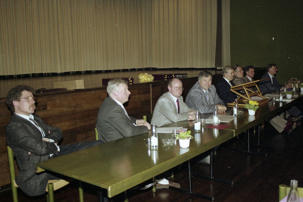 K 1988 GV Gewerbe  Kath. Pfarreiheim Aesch J. Krapf H.Gerber P.Stcklin K.Hofmann R. Hohl A.Werdenberg K.Nussbaumer E.Emmenegger