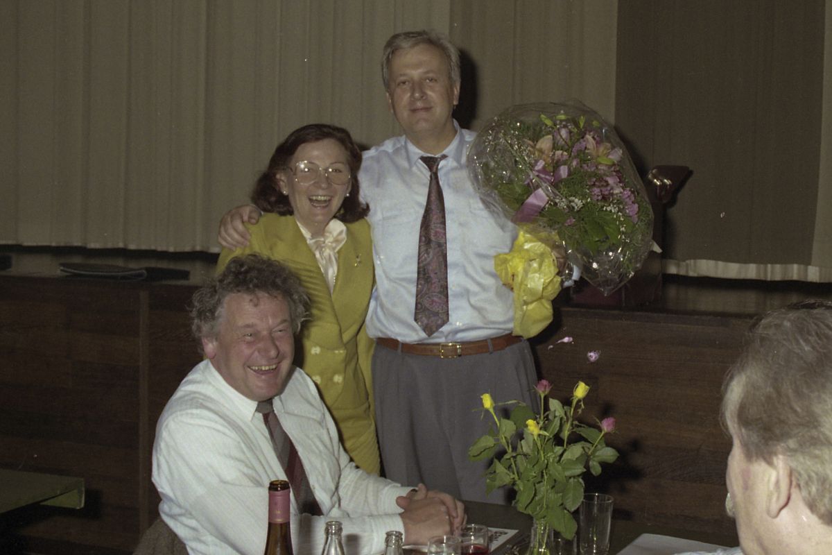 K GV 1990 Rcktritt Kurt Nussbaumer U. Josy